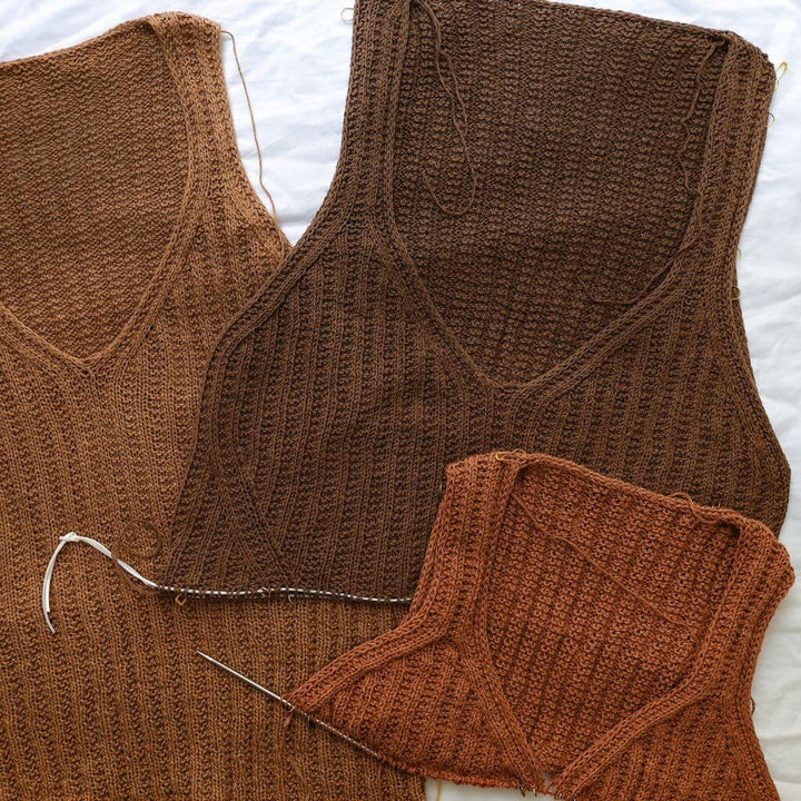 Rust Knitwear Ellie Summer Top Strickanleitung - Rust Knitwear (PDF) bei bei bei bei Lieblingsgarn