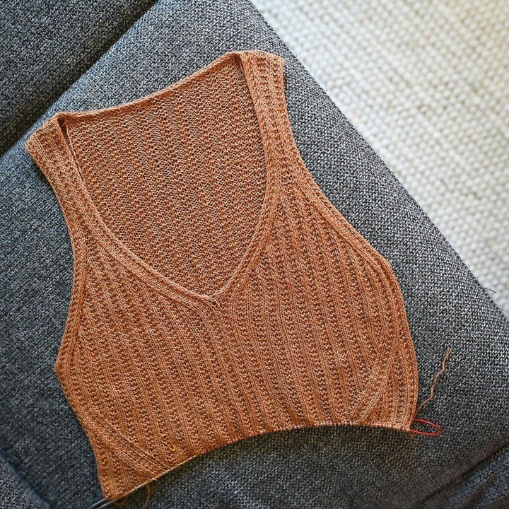 Rust Knitwear Ellie Summer Top Strickanleitung - Rust Knitwear (PDF) bei bei bei bei Lieblingsgarn