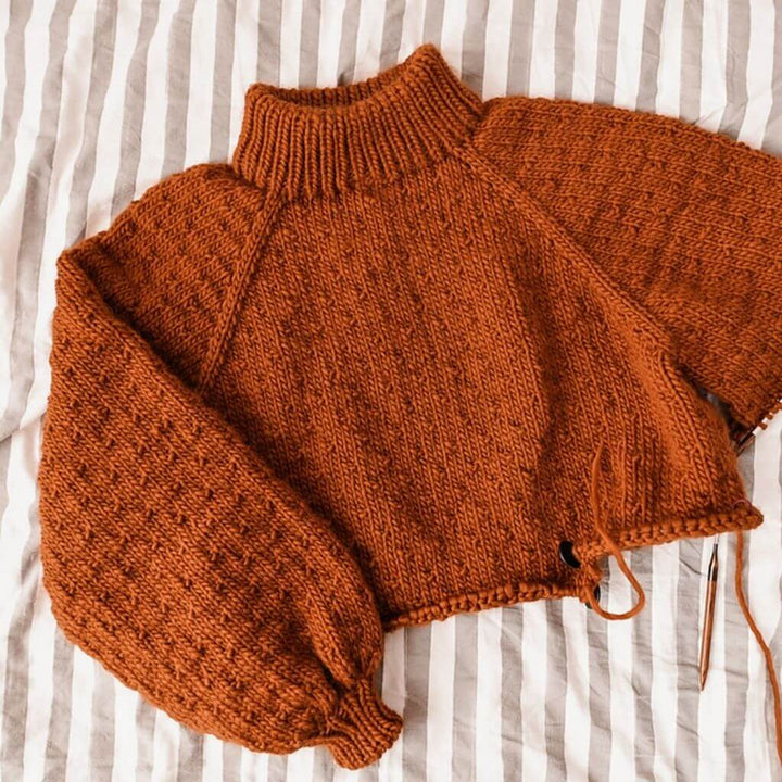 Rust Knitwear Pattern Myra Sweater Strickanleitung - Rust Knitwear (PDF) bei bei bei bei Lieblingsgarn