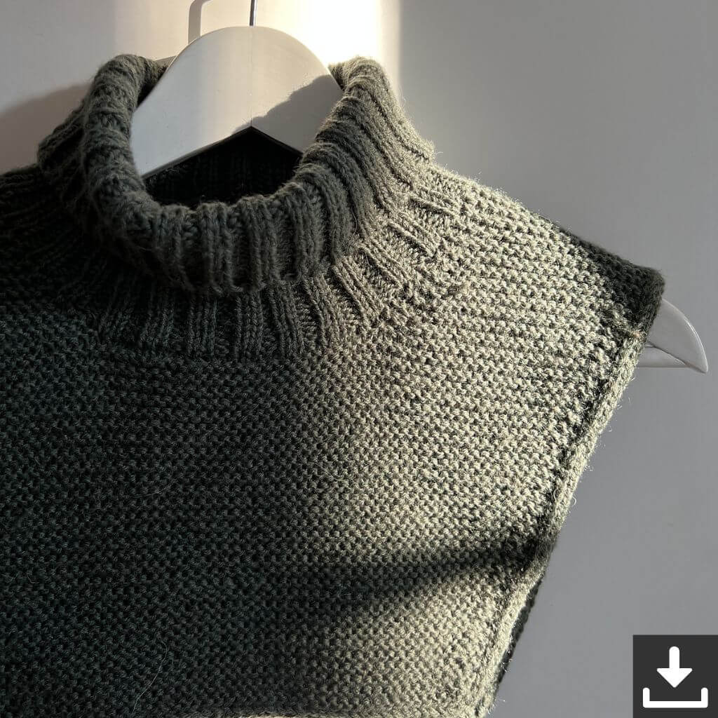 Rust Knitwear Nomina Collar (adult) Strickanleitung - Rust Knitwear (PDF) bei bei bei bei Lieblingsgarn