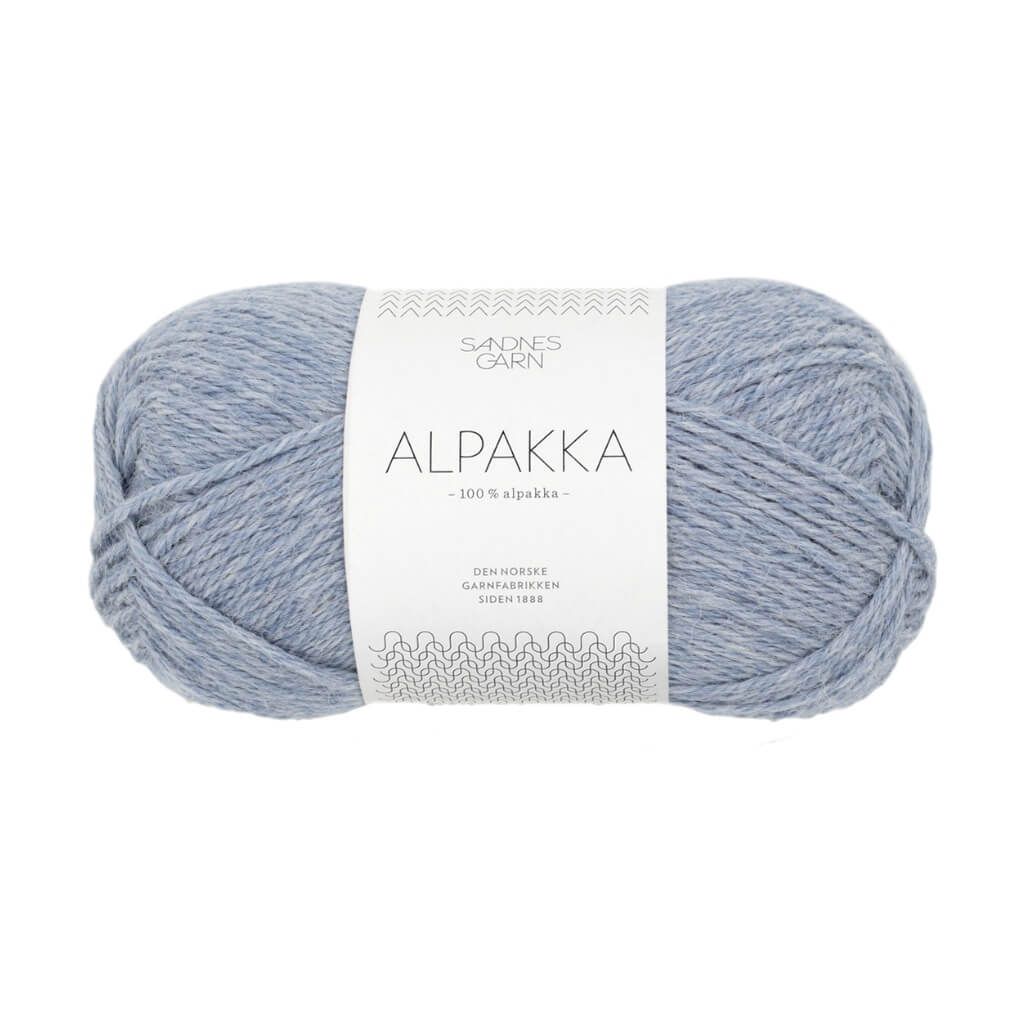 Sandnes Garn Alpakka 50g 6221 - Lys Blåmelert bei bei bei bei Lieblingsgarn