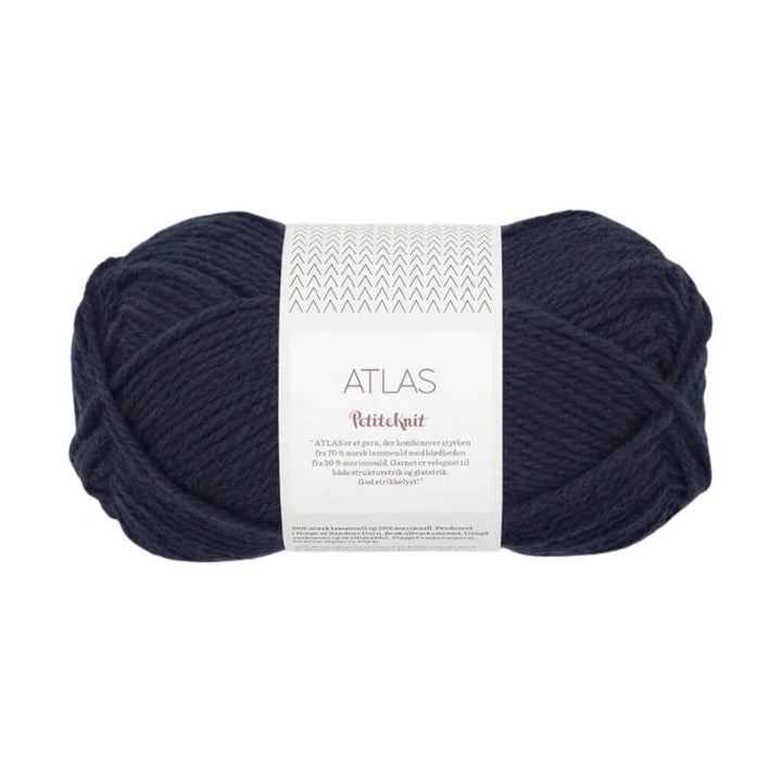 Sandnes Garn Atlas by PetiteKnit, Farbe 5591 night sky – Merino und Schurwolle bei Lieblingsgarn