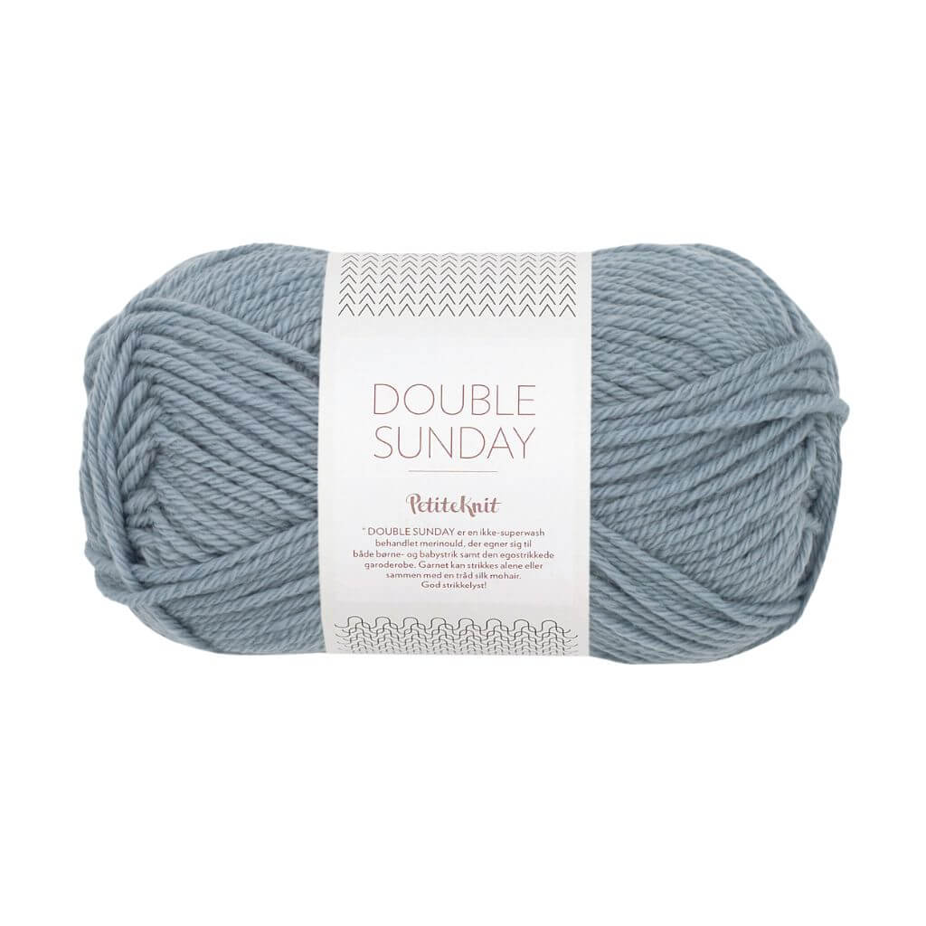 Sandnes Garn Double Sunday PetiteKnit, Farbe 6050 above the clouds – Merino bei Lieblingsgarn