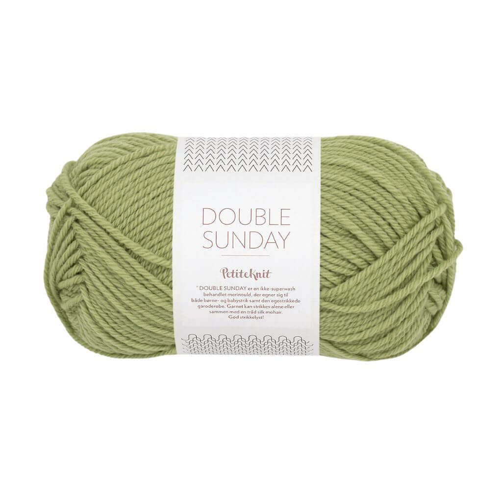 Sandnes Garn Double Sunday PetiteKnit, Farbe 9533 green tea – Merino bei Lieblingsgarn