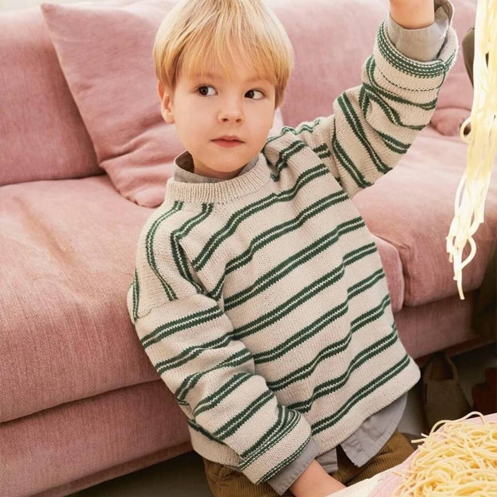 Sandnes Garn Pattern Pullover Aron Sweater Junior Strickanleitung - Sandnes Garn (Heft) bei bei bei bei Lieblingsgarn