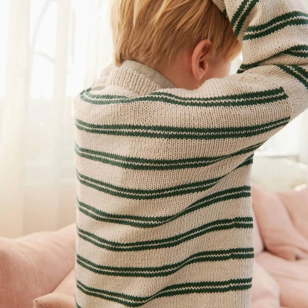 Sandnes Garn Pattern Pullover Aron Sweater Junior Strickanleitung - Sandnes Garn (Heft) bei bei bei bei Lieblingsgarn