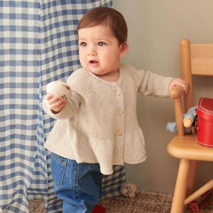 Sandnes Garn Pattern Jacke Dina Peplum Cardigan Strickanleitung - Sandnes Garn (Heft) bei bei bei bei Lieblingsgarn