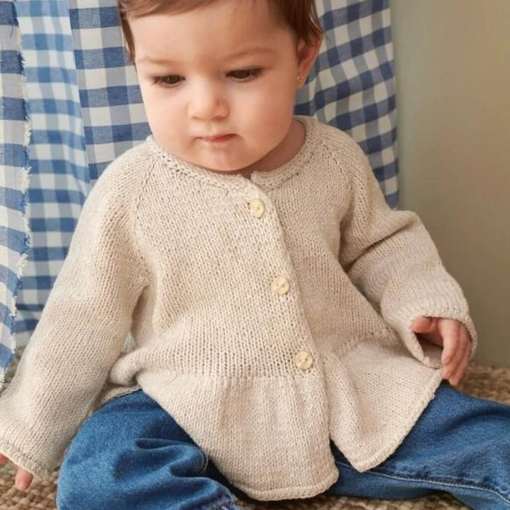 Sandnes Garn Pattern Jacke Dina Peplum Cardigan Strickanleitung - Sandnes Garn (Heft) bei bei bei bei Lieblingsgarn