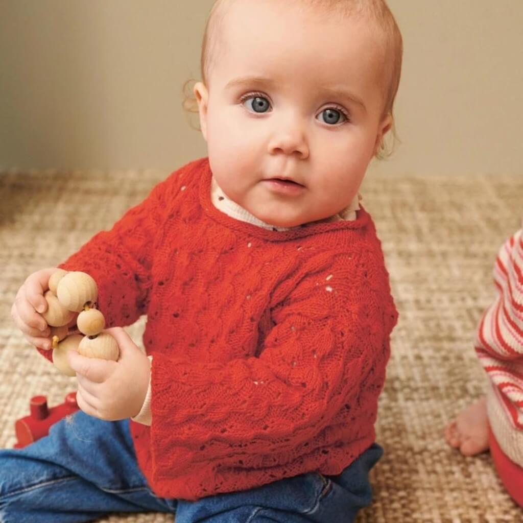 Sandnes Garn Pattern Baby Pullover Lilja Strickanleitung - Sandnes Garn (Heft) bei bei bei bei Lieblingsgarn
