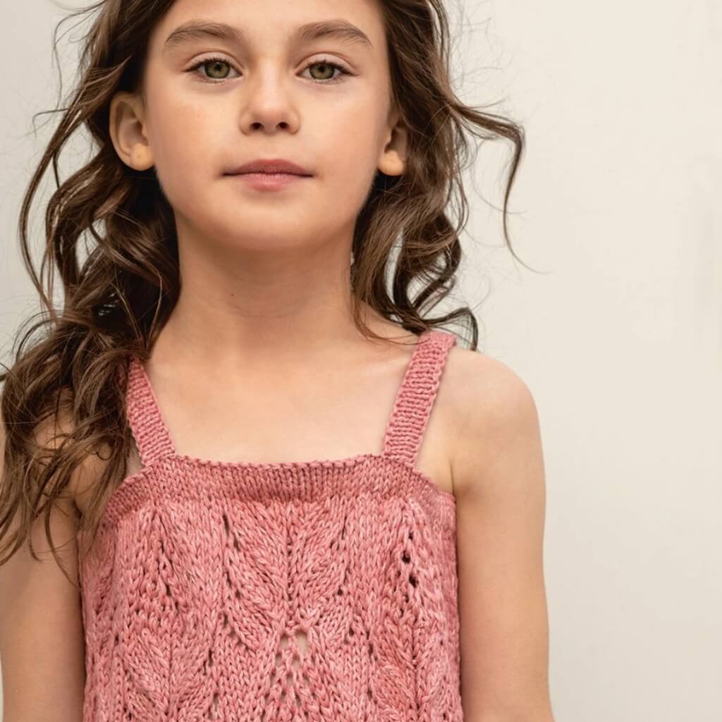 Sandnes Garn Pattern Kleid Summer Dress Junior Strickanleitung - Sandnes Garn (Heft) bei bei bei bei Lieblingsgarn