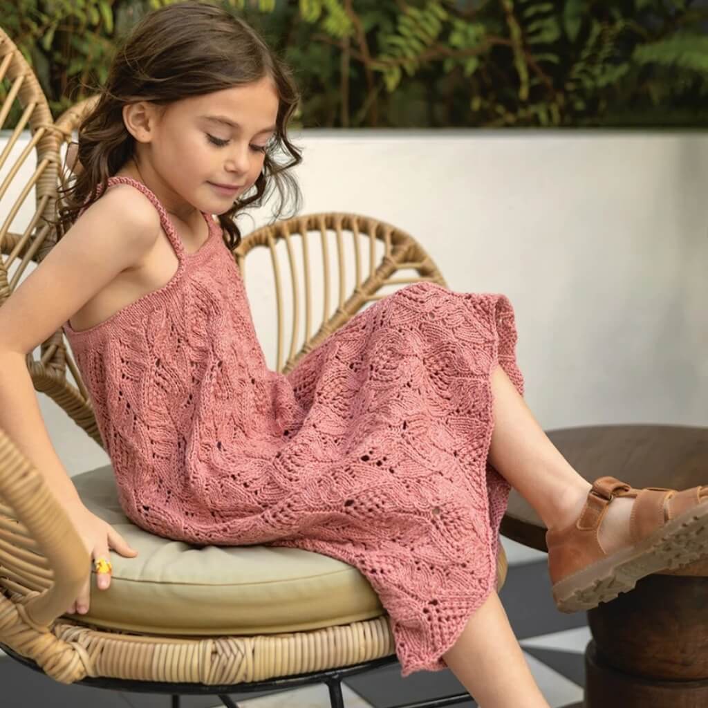 Sandnes Garn Pattern Kleid Summer Dress Junior Strickanleitung - Sandnes Garn (Heft) bei bei bei bei Lieblingsgarn