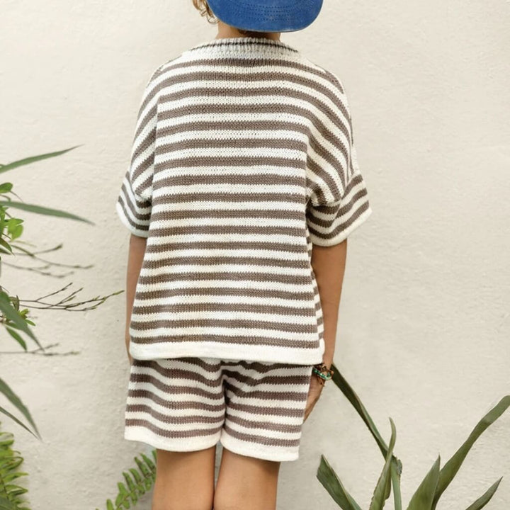 Sandnes Garn Pattern Pascual Tee Shirt und Shorts Junior Strickanleitung -Sandnes Garn (Heft) bei bei bei bei Lieblingsgarn