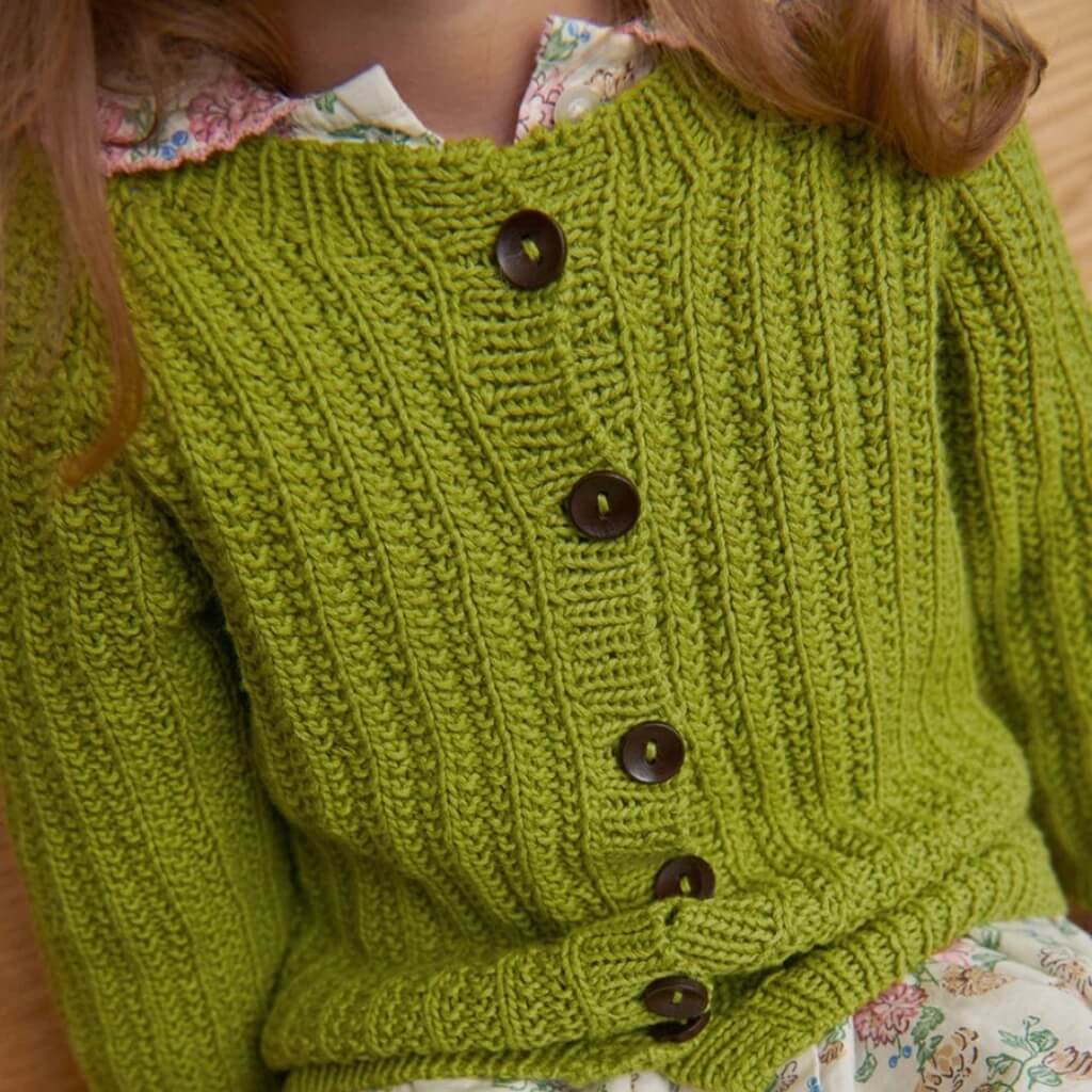 Sandnes Garn Ellis Cardigan Baby Strickanleitung - Sandnes Garn (Heft) bei bei bei bei Lieblingsgarn