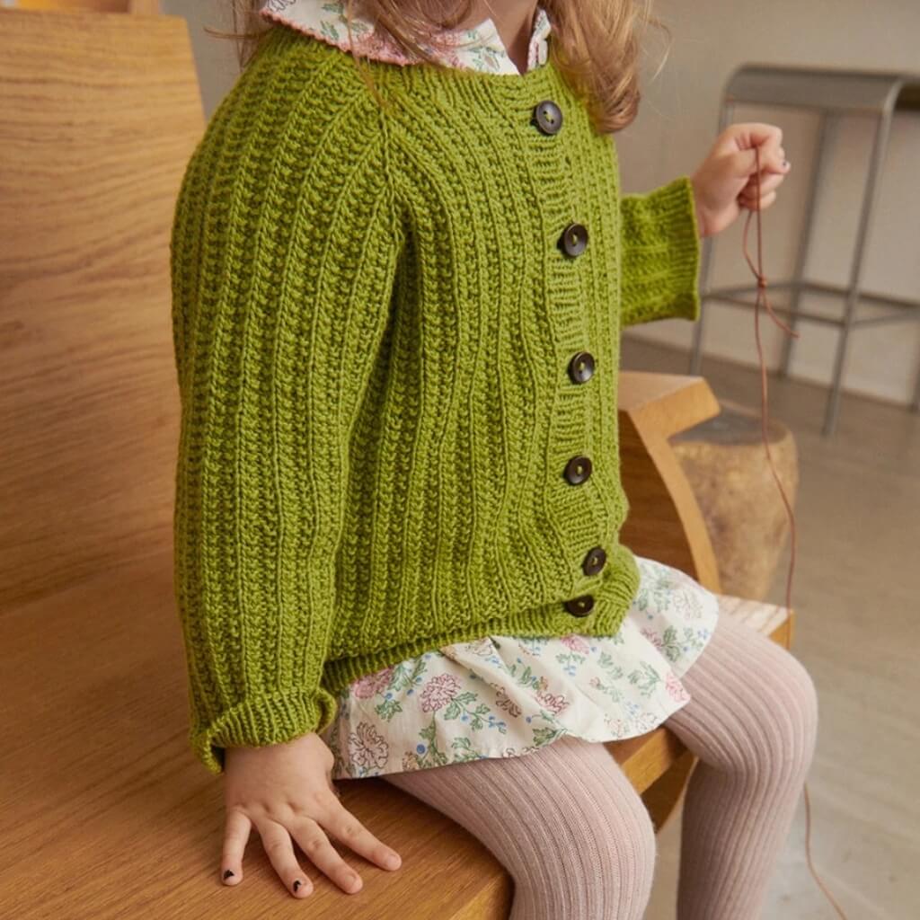 Sandnes Garn Ellis Cardigan Baby Strickanleitung - Sandnes Garn (Heft) bei bei bei bei Lieblingsgarn
