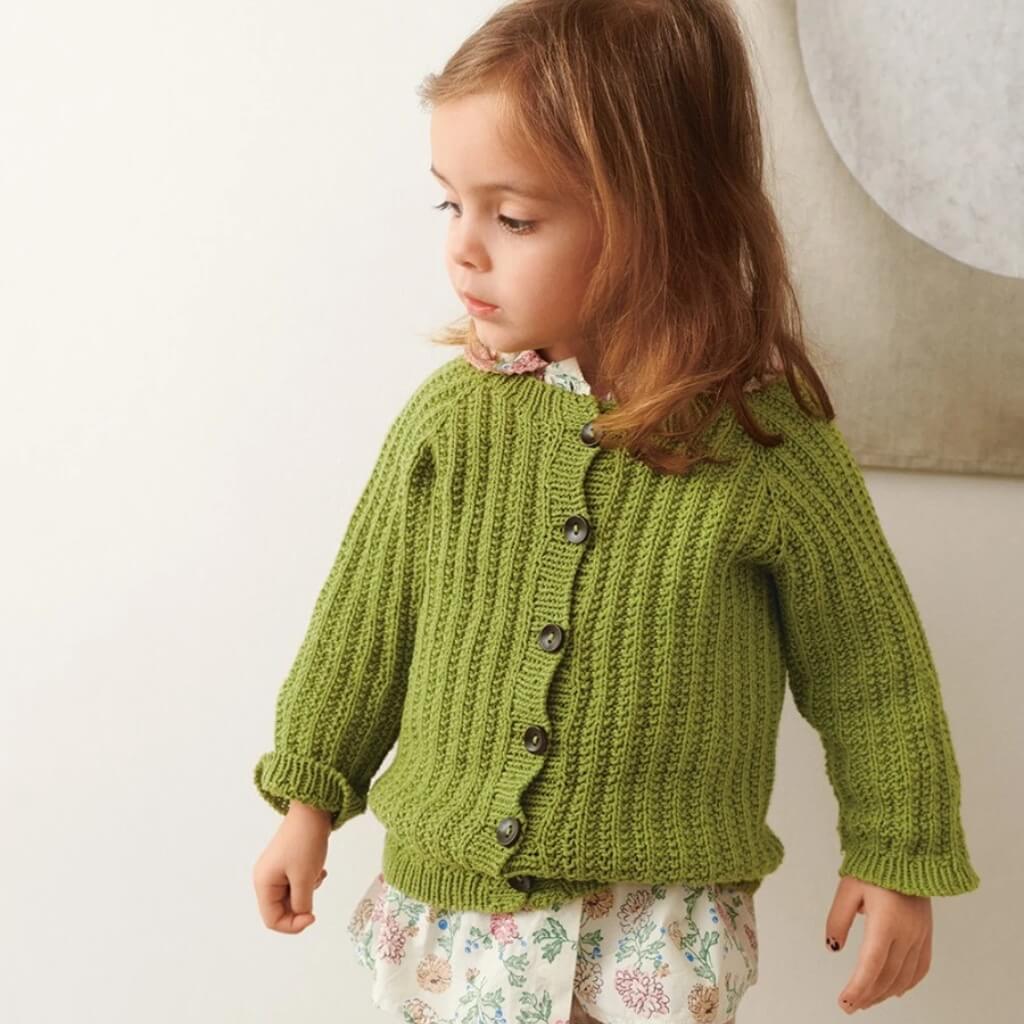 Sandnes Garn Ellis Cardigan Baby Strickanleitung - Sandnes Garn (Heft) bei bei bei bei Lieblingsgarn