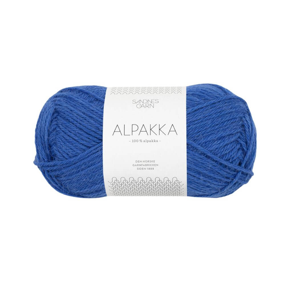 Sandnes Garn Alpakka 50g, Farbe 5845 dazzling blue – Alpaka bei Lieblingsgarn