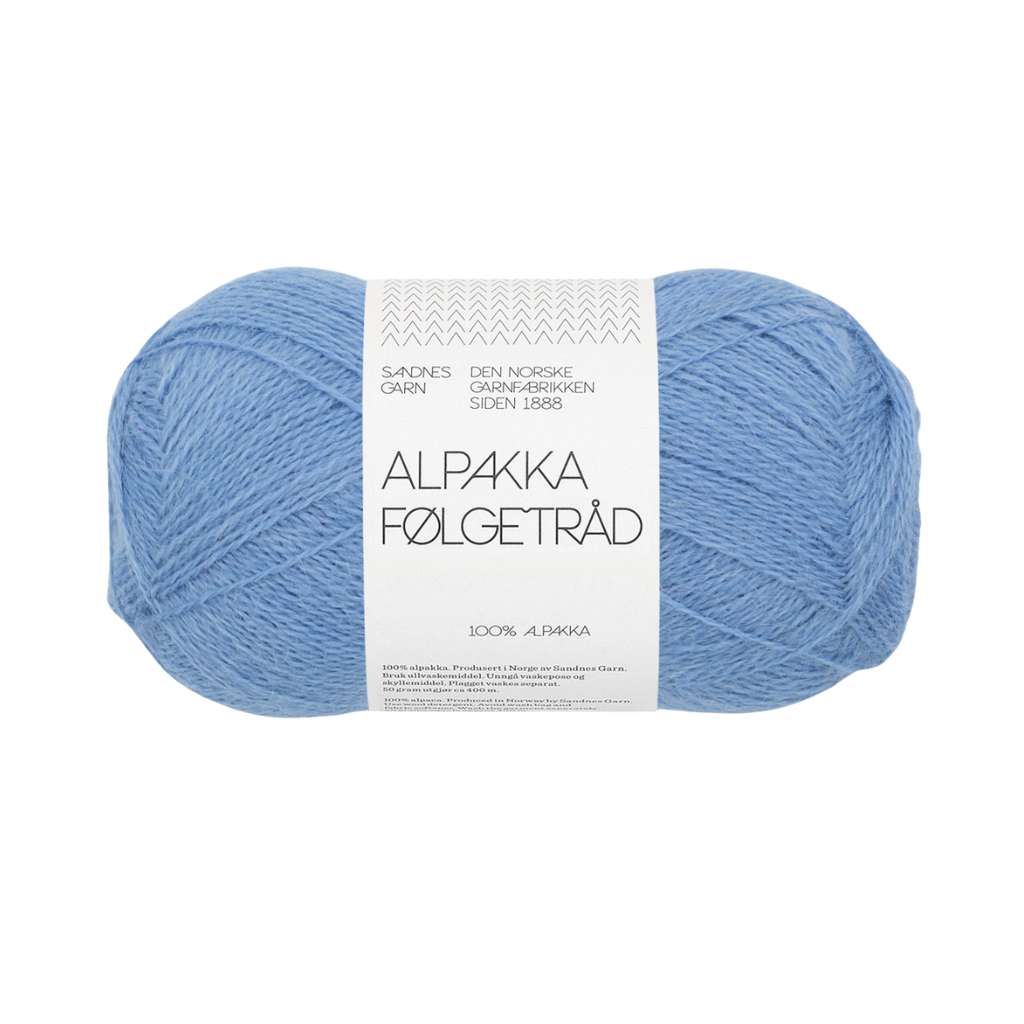 Sandnes Garn Alpakka Følgetråd, Farbe 5824 provance blue – Alpaka bei Lieblingsgarn