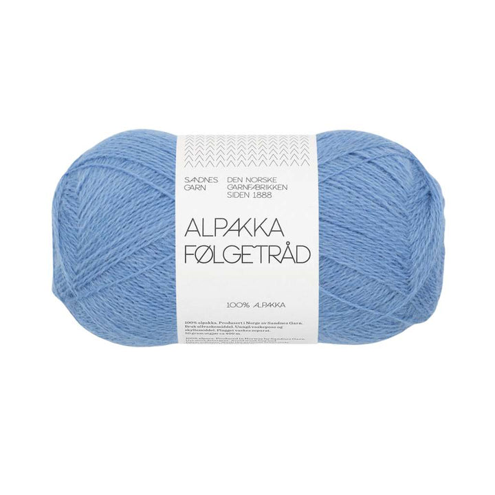 Sandnes Garn Alpakka Følgetråd, Farbe 5824 provance blue – Alpaka bei Lieblingsgarn