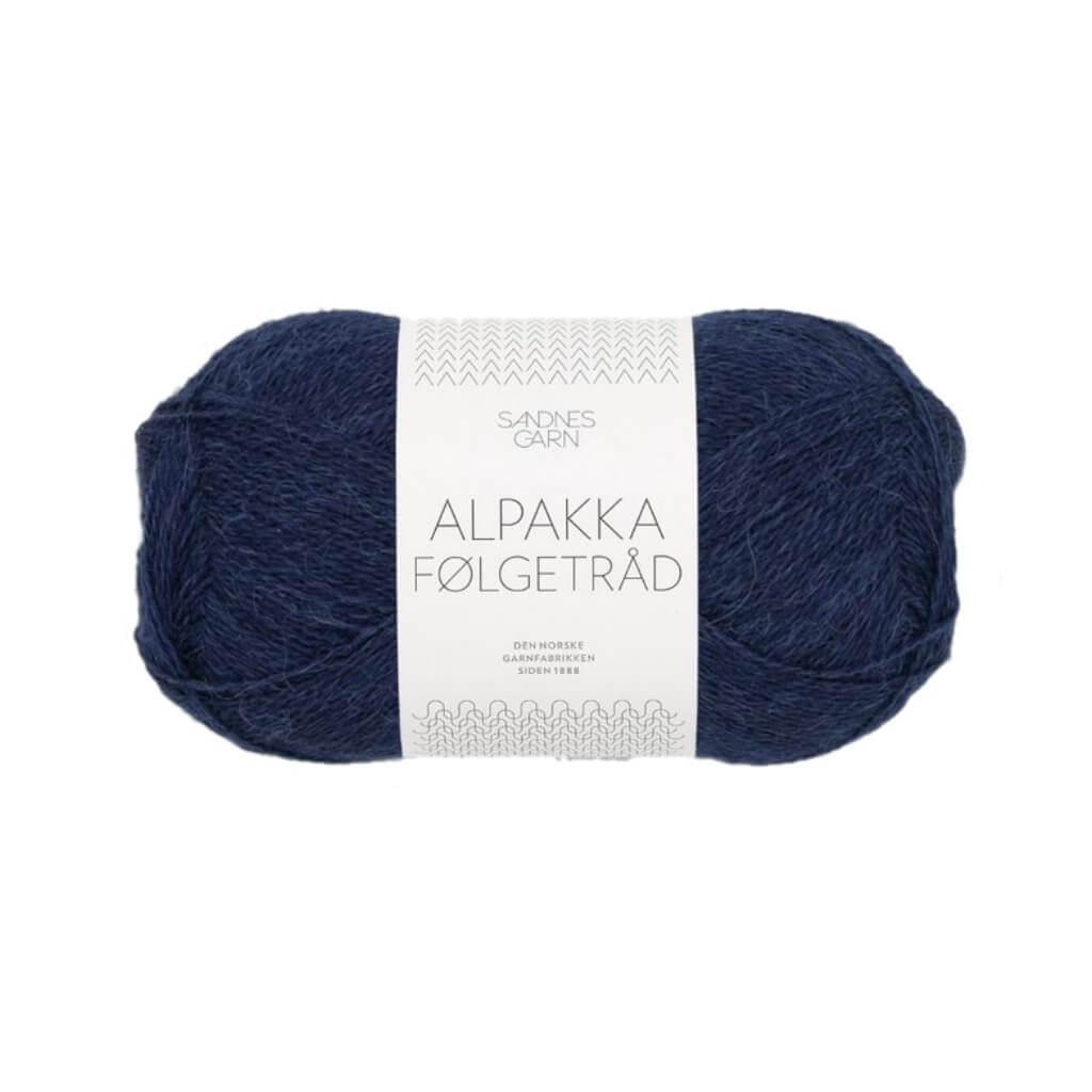 Sandnes Garn Alpakka Følgetråd, Farbe 5882 Marineblau – Alpaka bei Lieblingsgarn