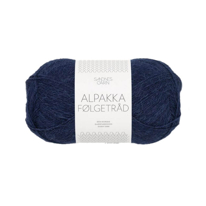 Sandnes Garn Alpakka Følgetråd, Farbe 5882 Marineblau – Alpaka bei Lieblingsgarn