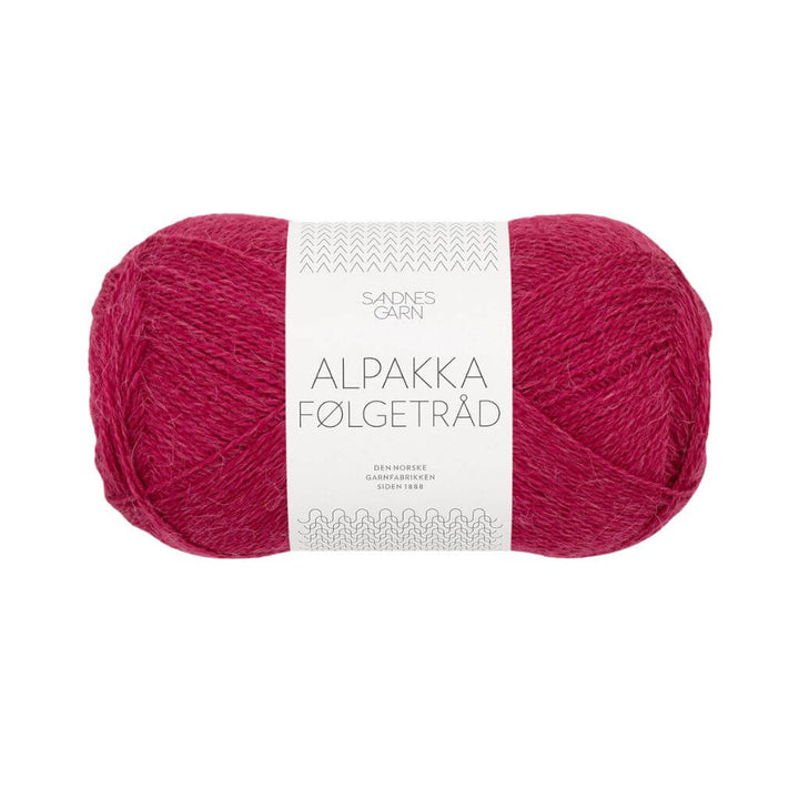 Sandnes Garn Alpakka Følgetråd, Farbe 4255 rumba red – Alpaka bei Lieblingsgarn