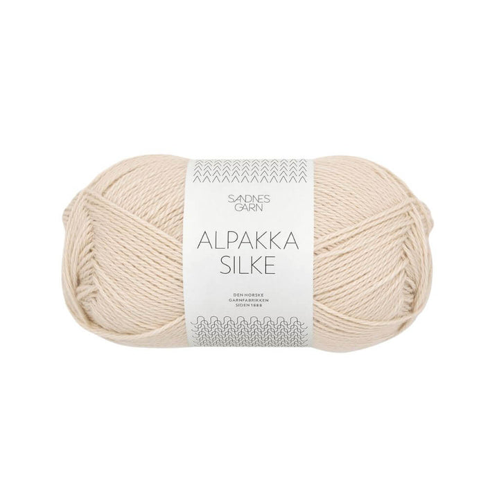 Sandnes Garn Alpakka Silke, Farbe 2511 Mandel – Alpaka und Seide bei Lieblingsgarn