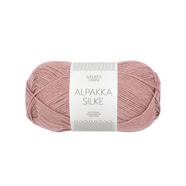Sandnes Garn Alpakka Silke, Farbe 4331 Gammelrosa – Alpaka und Seide bei Lieblingsgarn
