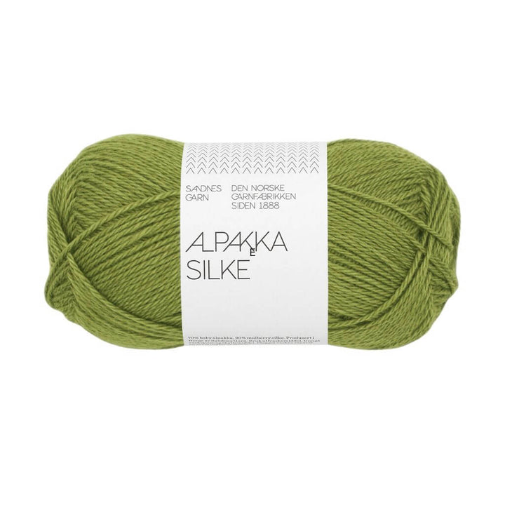 Sandnes Garn Alpakka Silke, Farbe 9564 matcha – Alpaka und Seide bei Lieblingsgarn