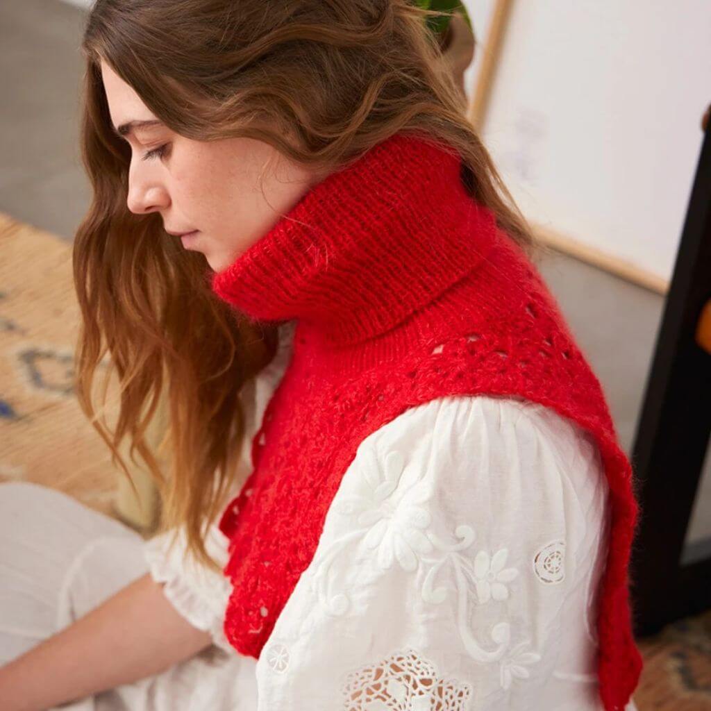 Sandnes Garn Pattern Schalkragen Fleur Neck Häkelanleitung - Sandnes Garn (Heft) bei bei bei bei Lieblingsgarn
