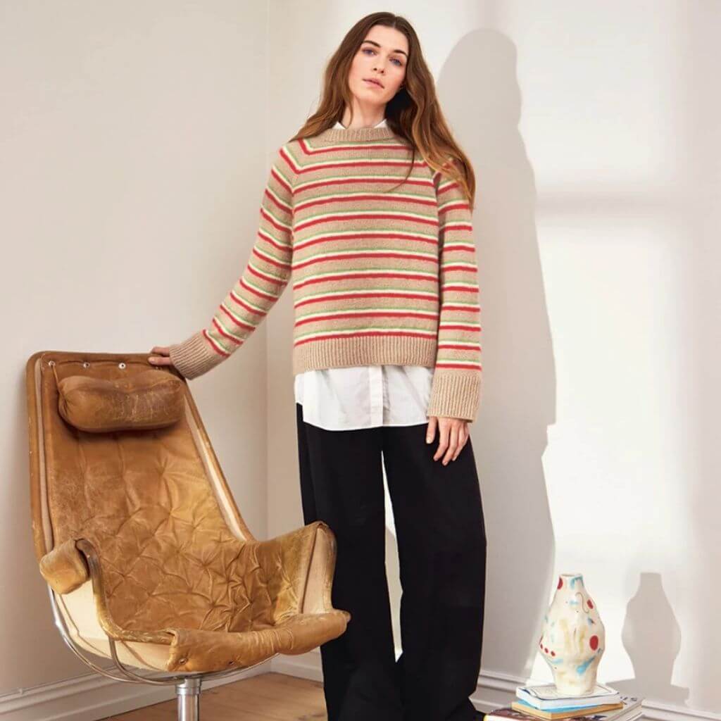 Sandnes Garn Pattern Damen Pullover North Sweater Strickanleitung - Sandnes Garn (Heft) bei bei bei bei Lieblingsgarn