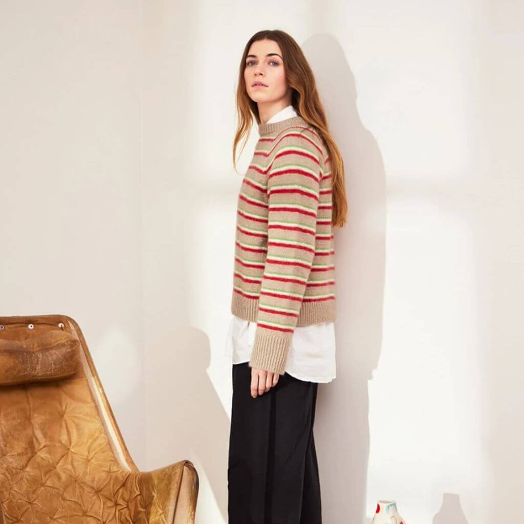 Sandnes Garn Pattern Damen Pullover North Sweater Strickanleitung - Sandnes Garn (Heft) bei bei bei bei Lieblingsgarn