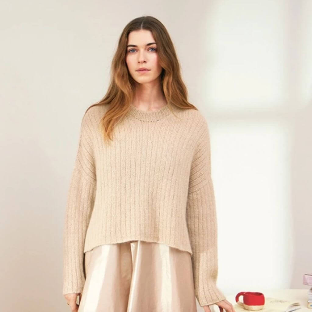 Sandnes Garn Pattern Damen Pullover Hilda Sweater Strickanleitung - Sandnes Garn (Heft) bei bei bei bei Lieblingsgarn