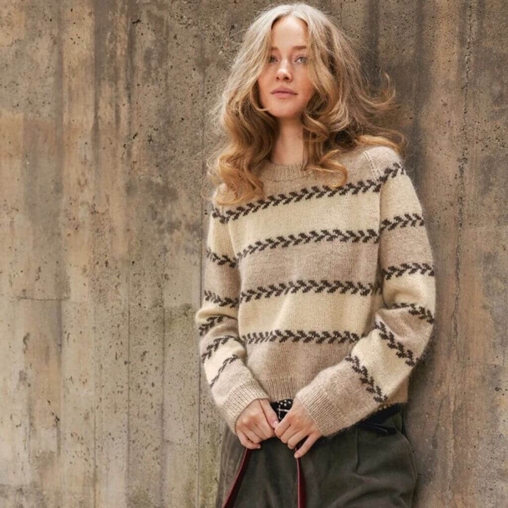 Sandnes Garn Pullover Astrid Raglangenser Strickanleitung - Sandnes Garn (Heft) bei bei bei bei Lieblingsgarn