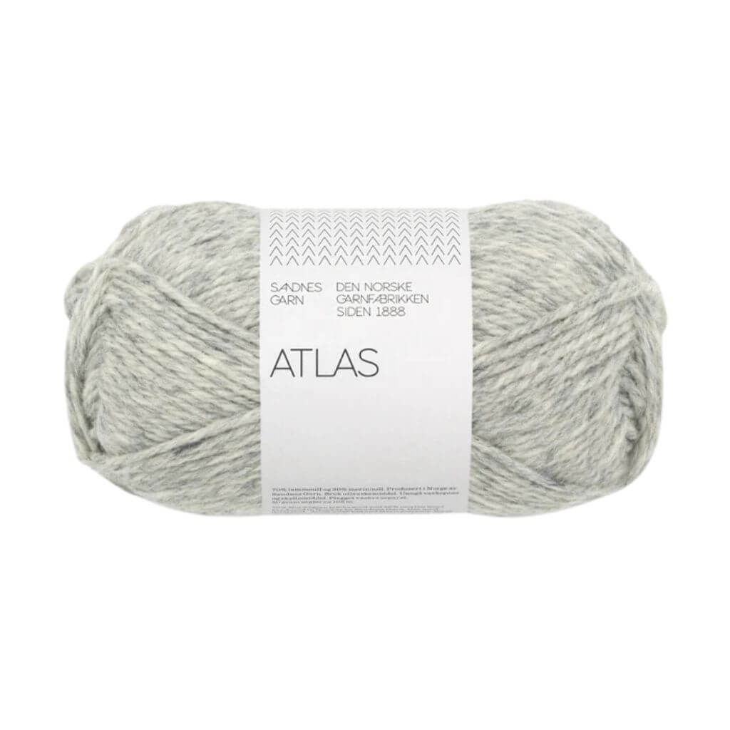 Sandnes Garn Atlas, Farbe 1042 grey mottled – Merino und Schurwolle bei Lieblingsgarn