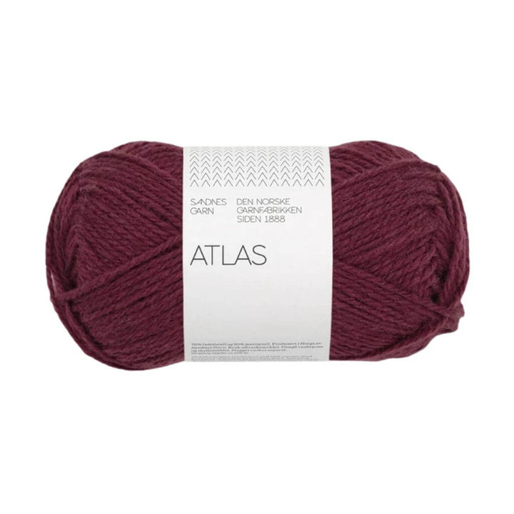 Sandnes Garn Atlas, Farbe 4372 burgundy – Merino und Schurwolle bei Lieblingsgarn