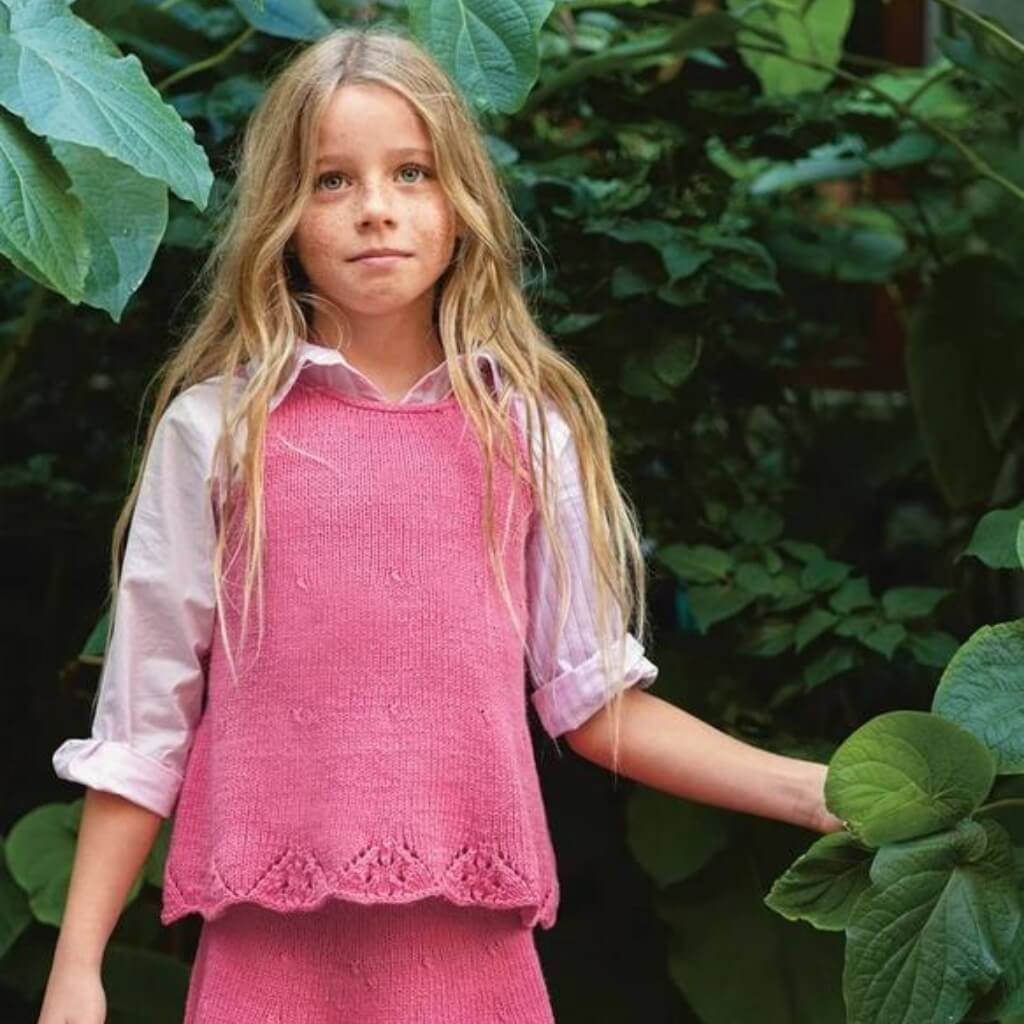 Sandnes Garn Pattern Mädchen Top Augustin Strickanleitung - Sandnes Garn (Heft) bei bei bei bei Lieblingsgarn