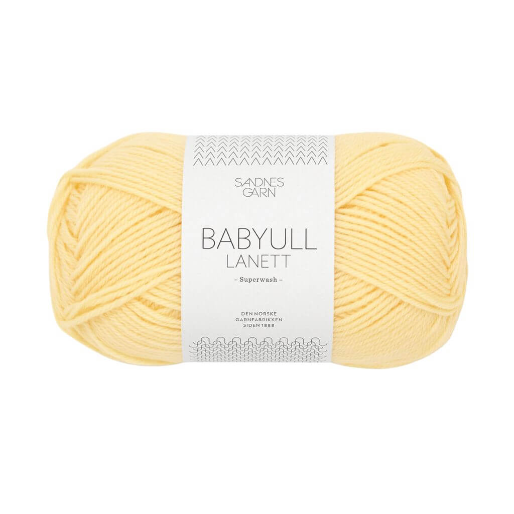 Sandnes Garn Babyull Lanett, Farbe 2014 Lys Gul – Merino bei Lieblingsgarn