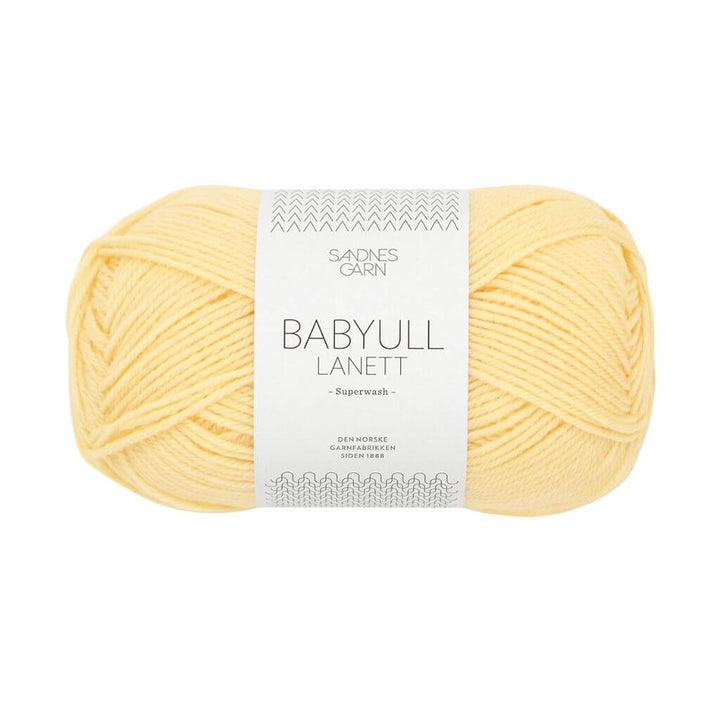 Sandnes Garn Babyull Lanett, Farbe 2014 Lys Gul – Merino bei Lieblingsgarn