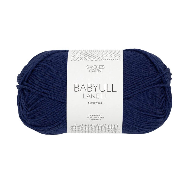 Sandnes Garn Babyull Lanett, Farbe 5575 Marine – Merino bei Lieblingsgarn