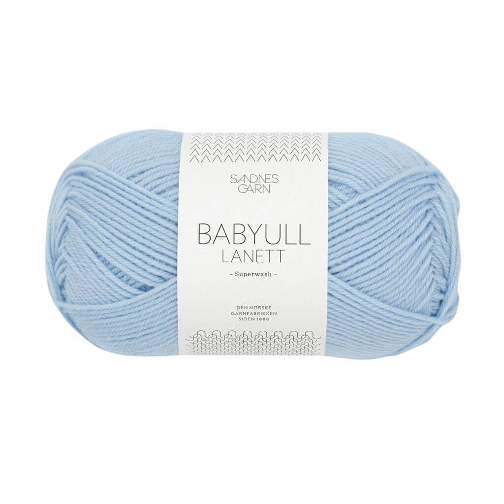 Sandnes Garn Babyull Lanett, Farbe 5930 Lys Blå – Merino bei Lieblingsgarn