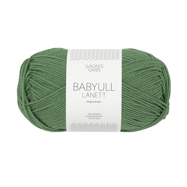 Sandnes Garn Babyull Lanett, Farbe 8543 Grønn – Merino bei Lieblingsgarn