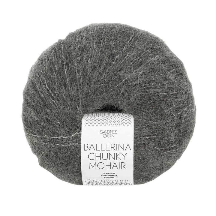 Sandnes Garn Ballerina Chunky Mohair, Farbe 1053 dark grey melange – Mohair, Schurwolle und Synthetik bei Lieblingsgarn