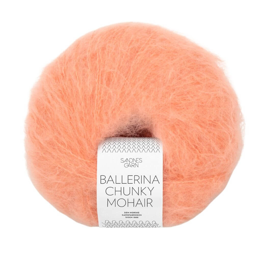 Sandnes Garn Ballerina Chunky Mohair, Farbe 3313 coral reef – Mohair, Schurwolle und Synthetik bei Lieblingsgarn