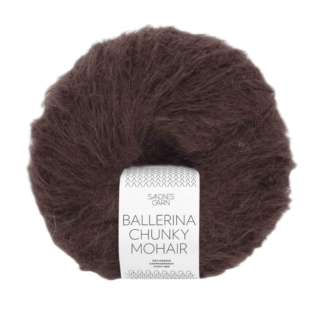 Sandnes Garn Ballerina Chunky Mohair, Farbe 3591 chocolate plum – Mohair, Schurwolle und Synthetik bei Lieblingsgarn
