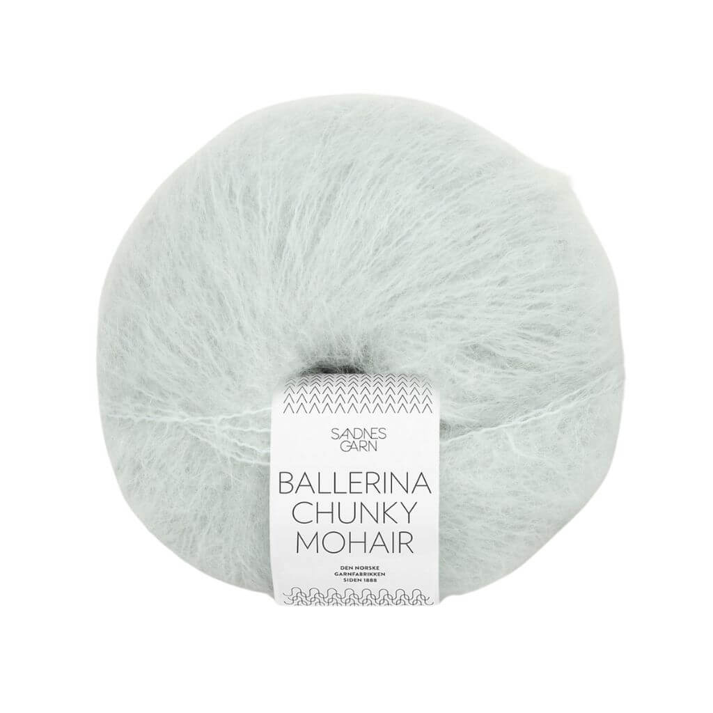 Sandnes Garn Ballerina Chunky Mohair, Farbe 5811 arctic ice – Mohair, Schurwolle und Synthetik bei Lieblingsgarn