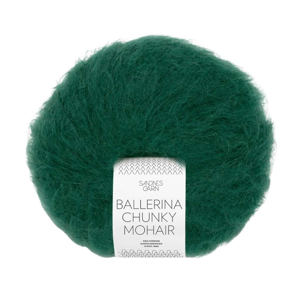 Sandnes Garn Ballerina Chunky Mohair, Farbe 7772 rain forest – Mohair, Schurwolle und Synthetik bei Lieblingsgarn