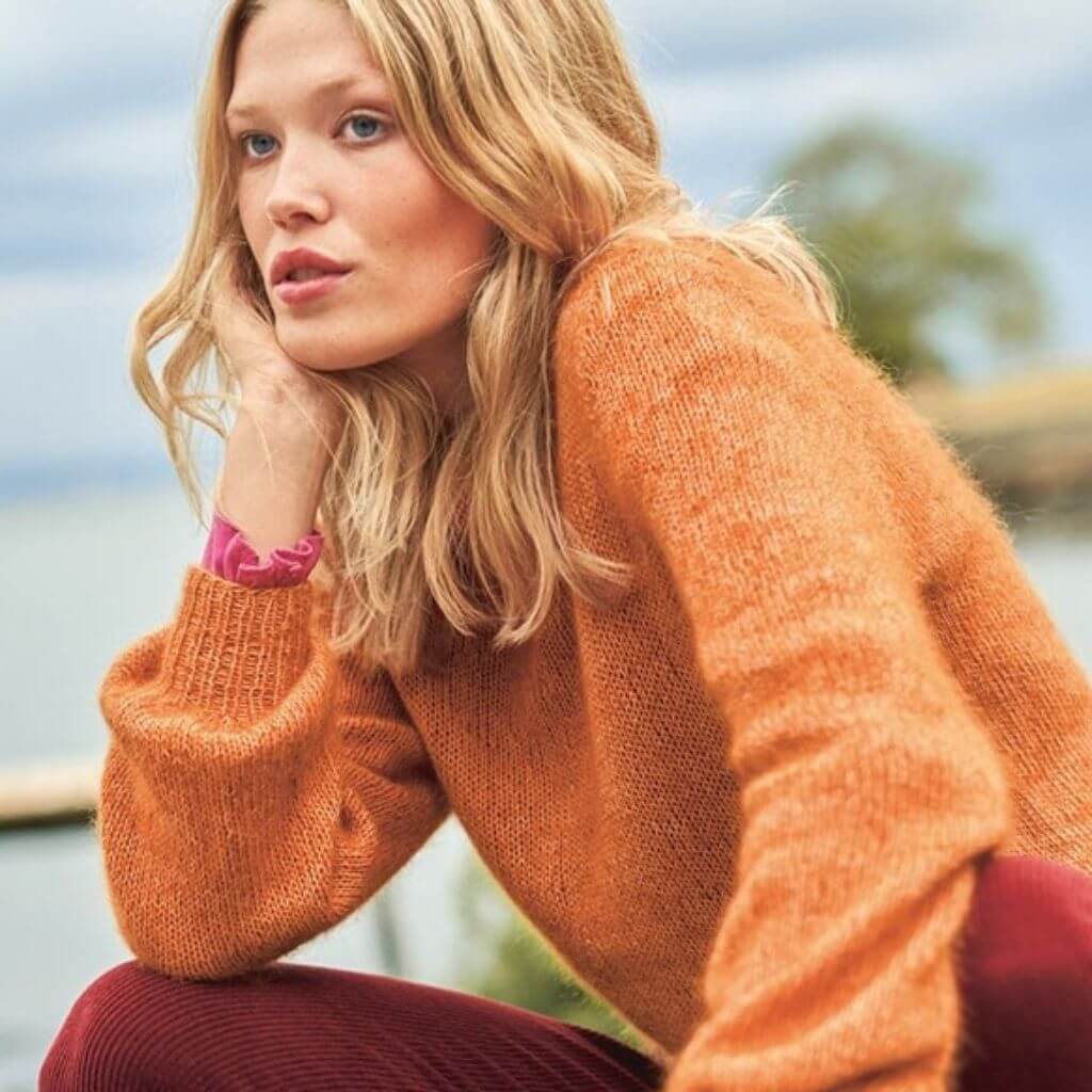Sandnes Garn Pattern Pullover Basic Sweater 113 Strickanleitung - Sandnes Garn (PDF) bei bei bei bei Lieblingsgarn