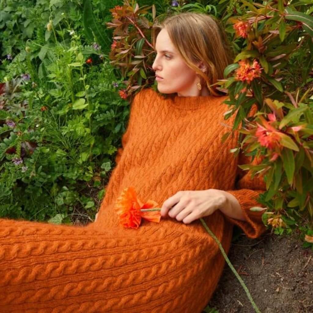 Sandnes Garn Pattern Zopfmuster Kleid Bonnie Strickanleitung - Sandnes Garn (Heft) bei bei bei bei Lieblingsgarn