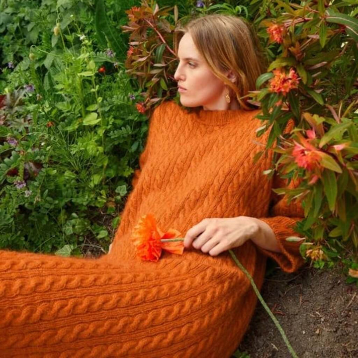 Sandnes Garn Pattern Zopfmuster Kleid Bonnie Strickanleitung - Sandnes Garn (Heft) bei bei bei bei Lieblingsgarn