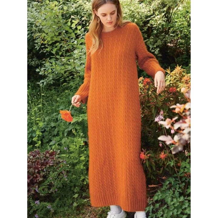 Sandnes Garn Pattern Zopfmuster Kleid Bonnie Strickanleitung - Sandnes Garn (Heft) bei bei bei bei Lieblingsgarn